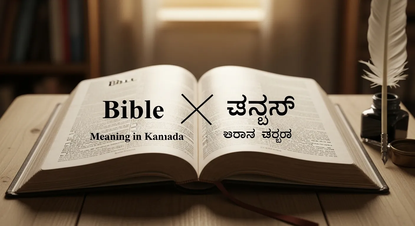 Bible Meaning in Kannada