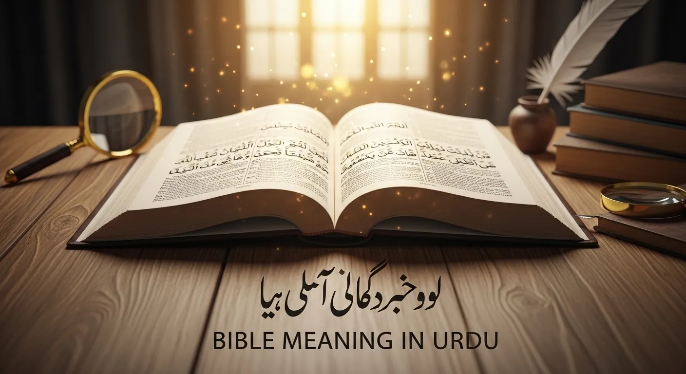 Bible meaning in Urdu