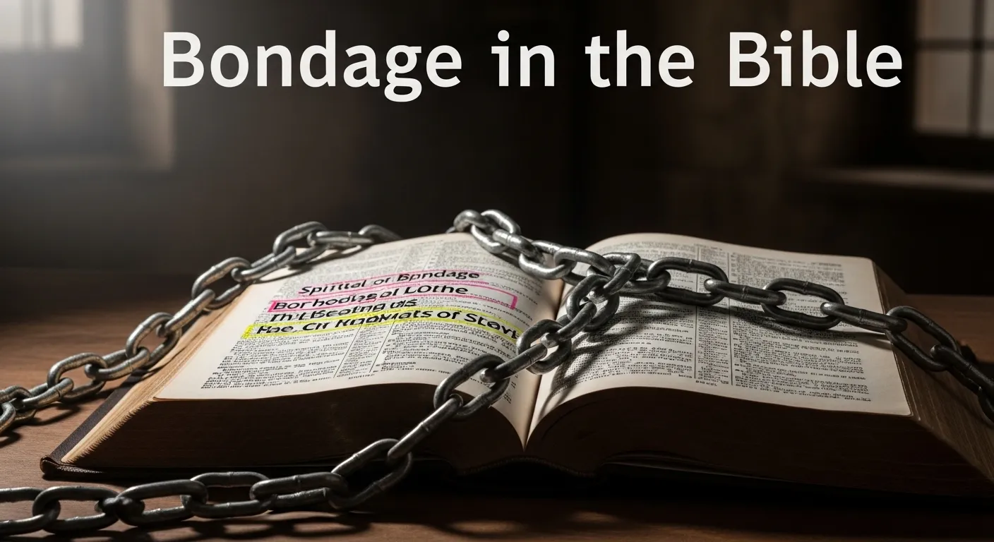 Bondage in the Bible Meaning