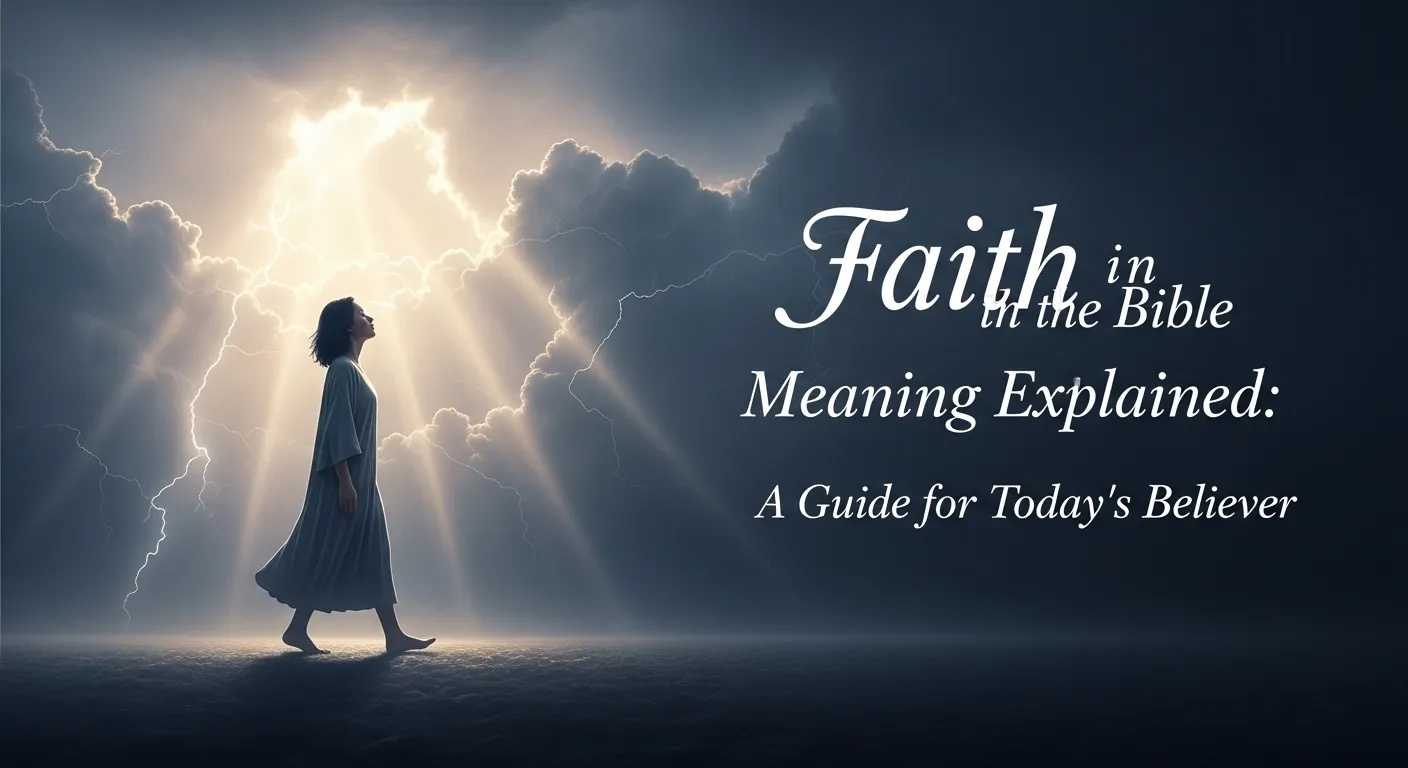 Faith in Bible Meaning