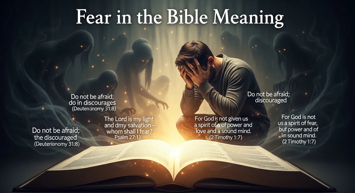 Fear in the Bible Meaning