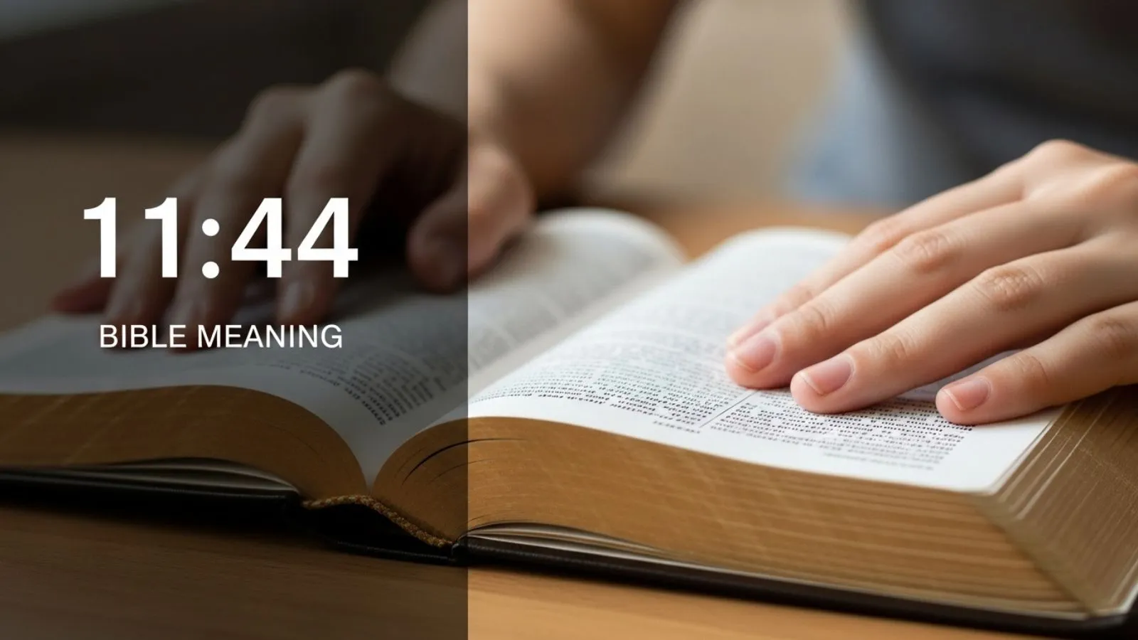 11:44 Bible Meaning