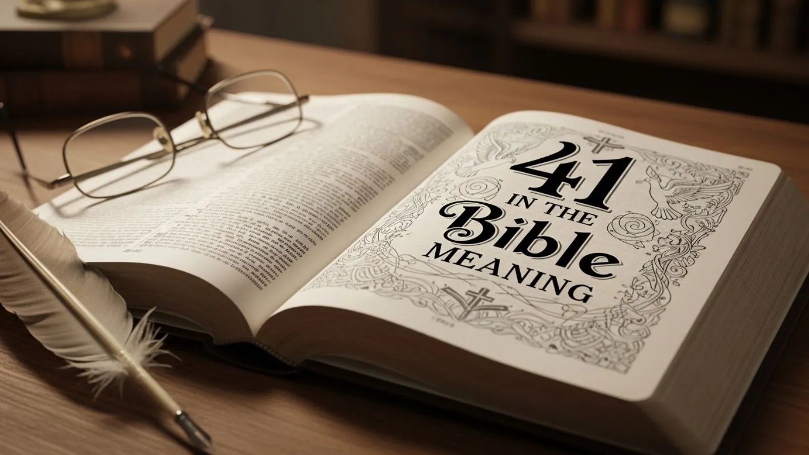 41 in the Bible Meaning