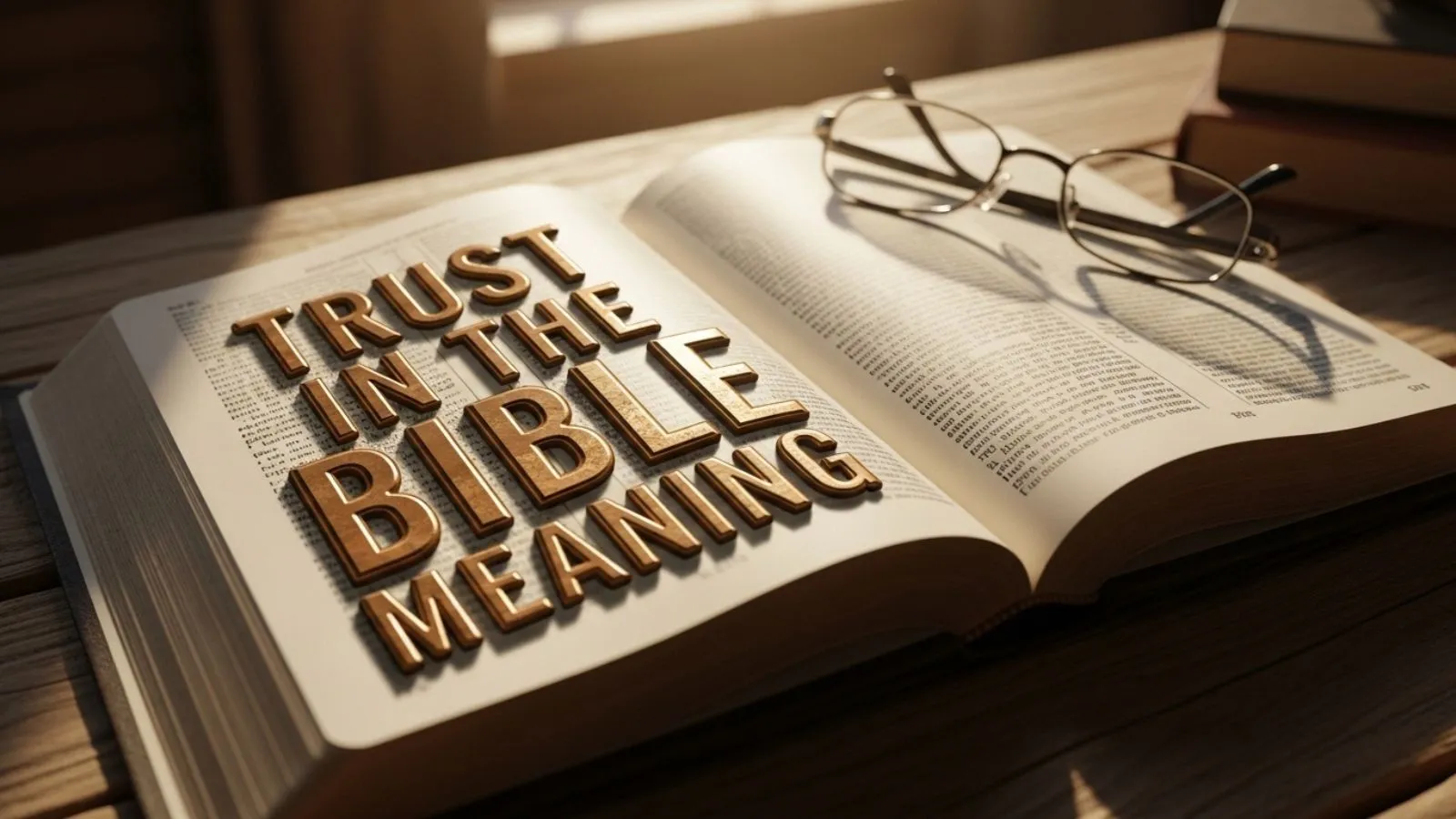 Trust in the Bible Meaning