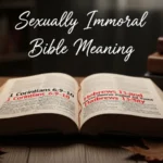 Sexually Immoral Bible Meaning