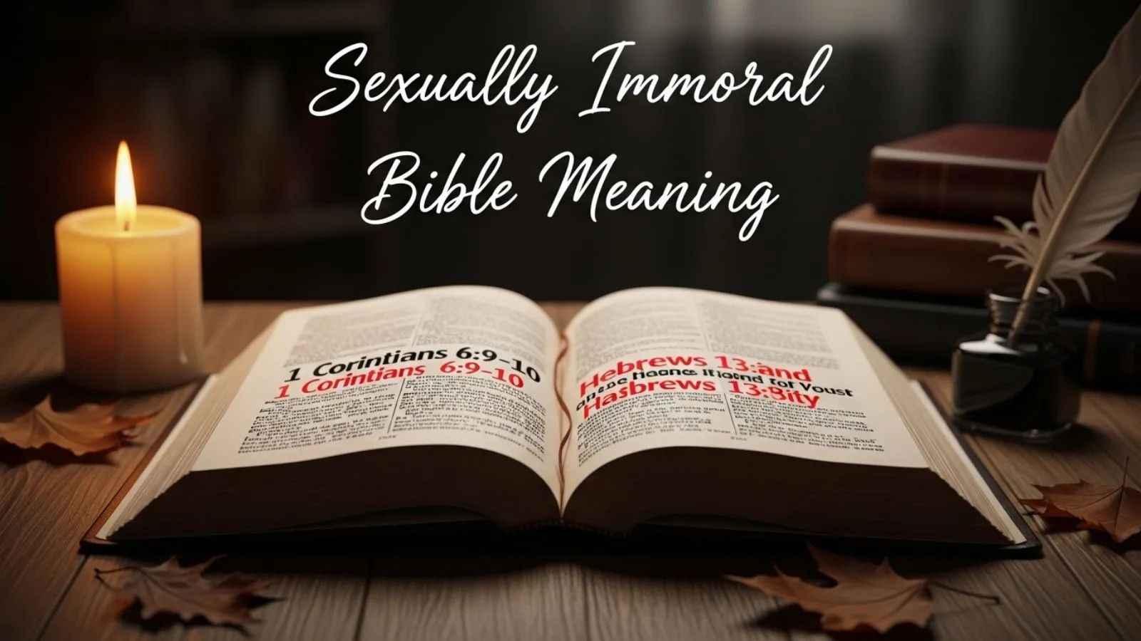 Sexually Immoral Bible Meaning