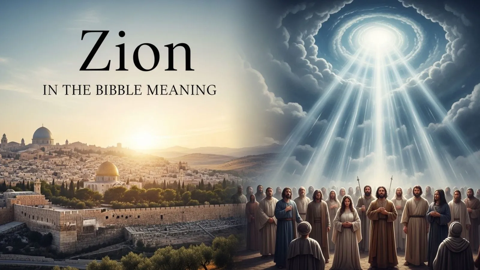 Zion in the Bible Meaning