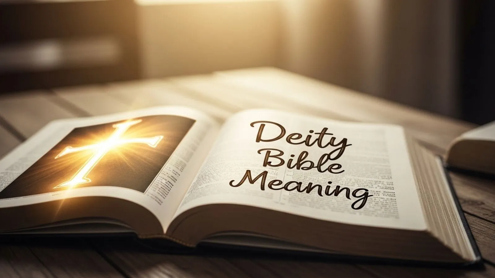 Deity Bible Meaning