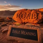 Moab Bible Meaning