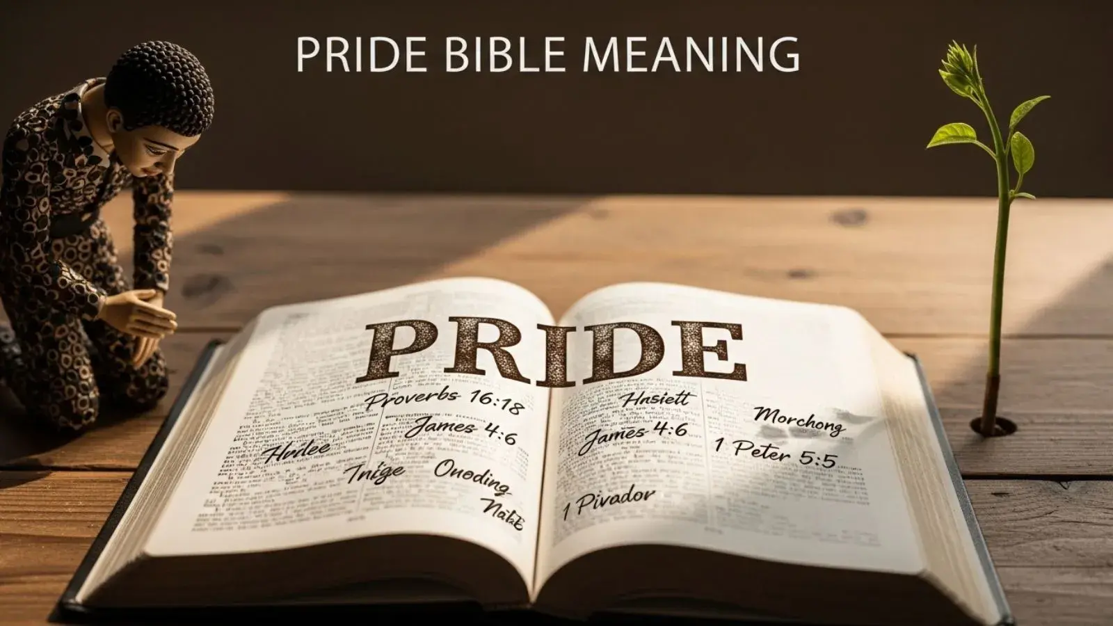 Pride Bible Meaning
