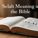 Selah Meaning in the Bible