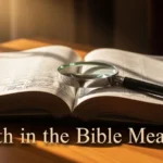 Truth in the Bible Meaning