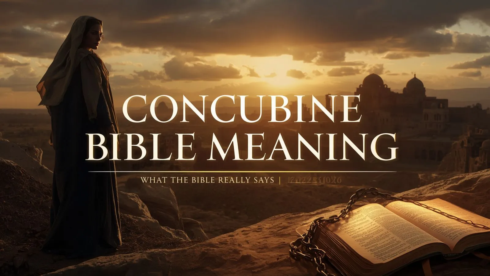 concubine Bible meaning