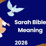 Sarah Bible Meaning