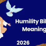Humility Bible Meaning
