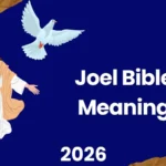 Joel Bible Meaning
