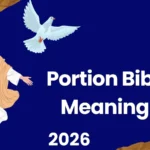 Portion Bible Meaning