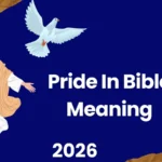 Pride in Bible Meaning