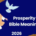 Prosperity Bible Meaning
