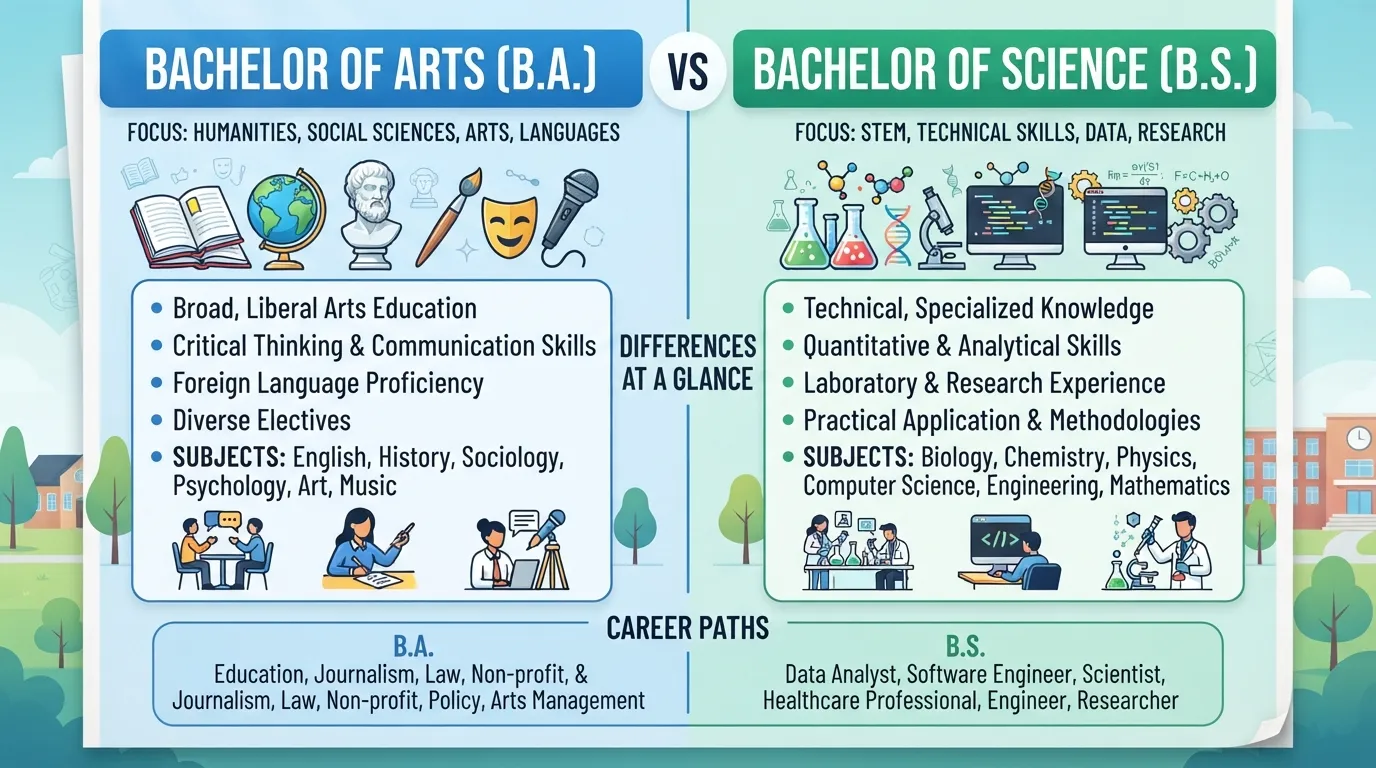 BA vs BS
