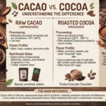 Cacao vs Cocoa