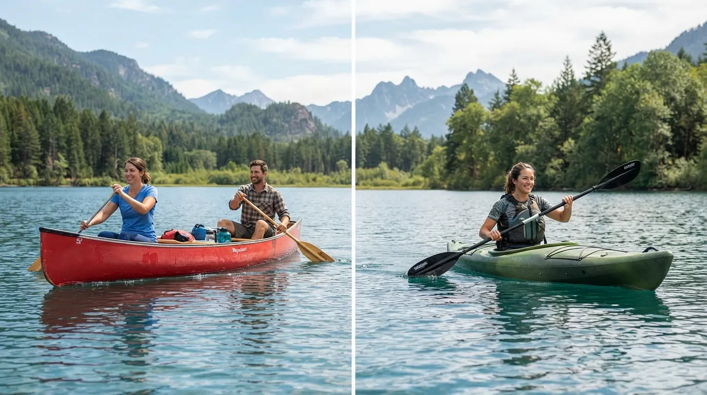 Canoe vs Kayak