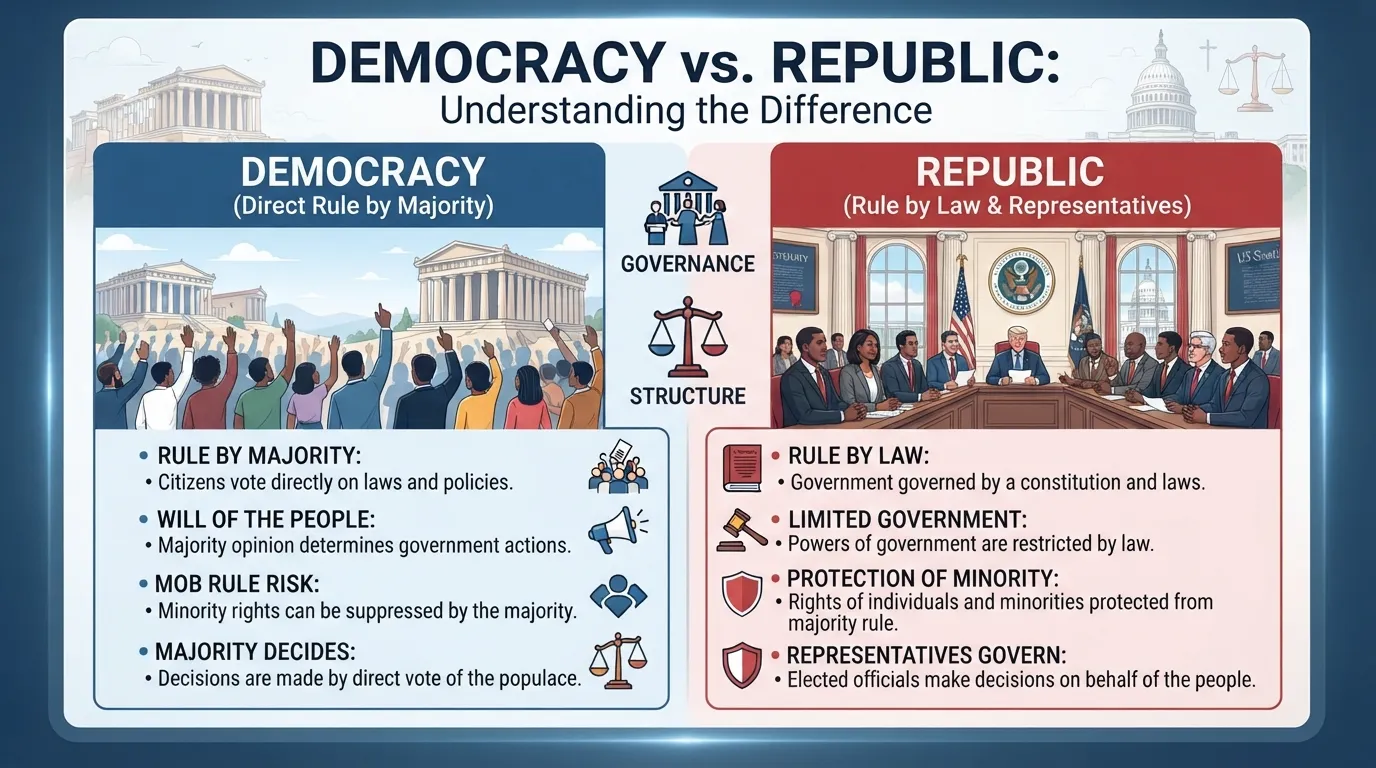 Democracy vs Republic