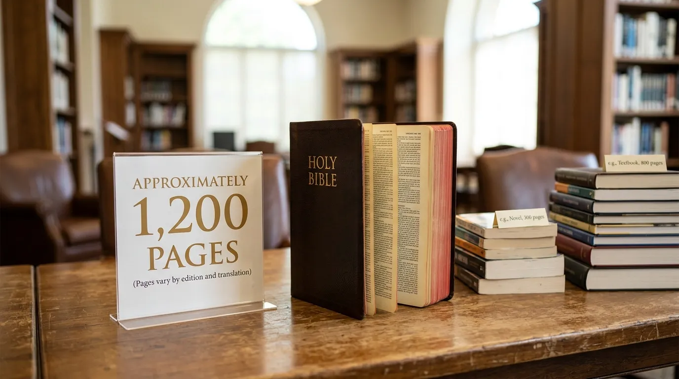 How Many Pages Is the Bible