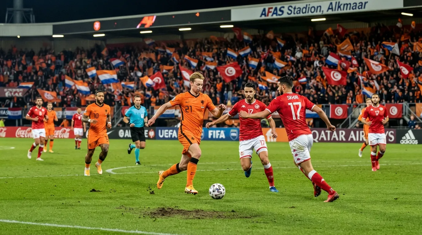 Netherlands vs Tunisia