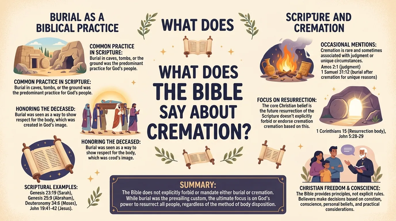 What Does the Bible Say About Cremation