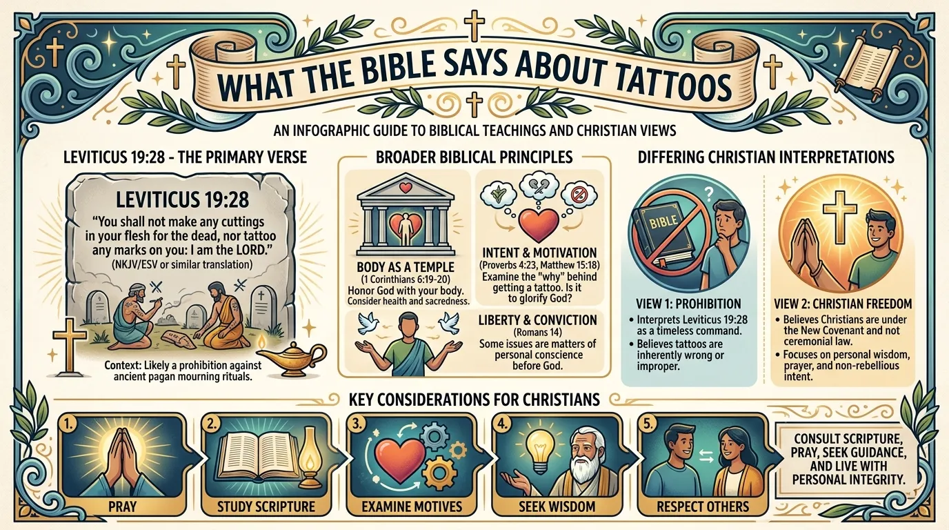 What Does the Bible Say About Tattoos