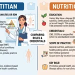 Dietician vs Nutritionist