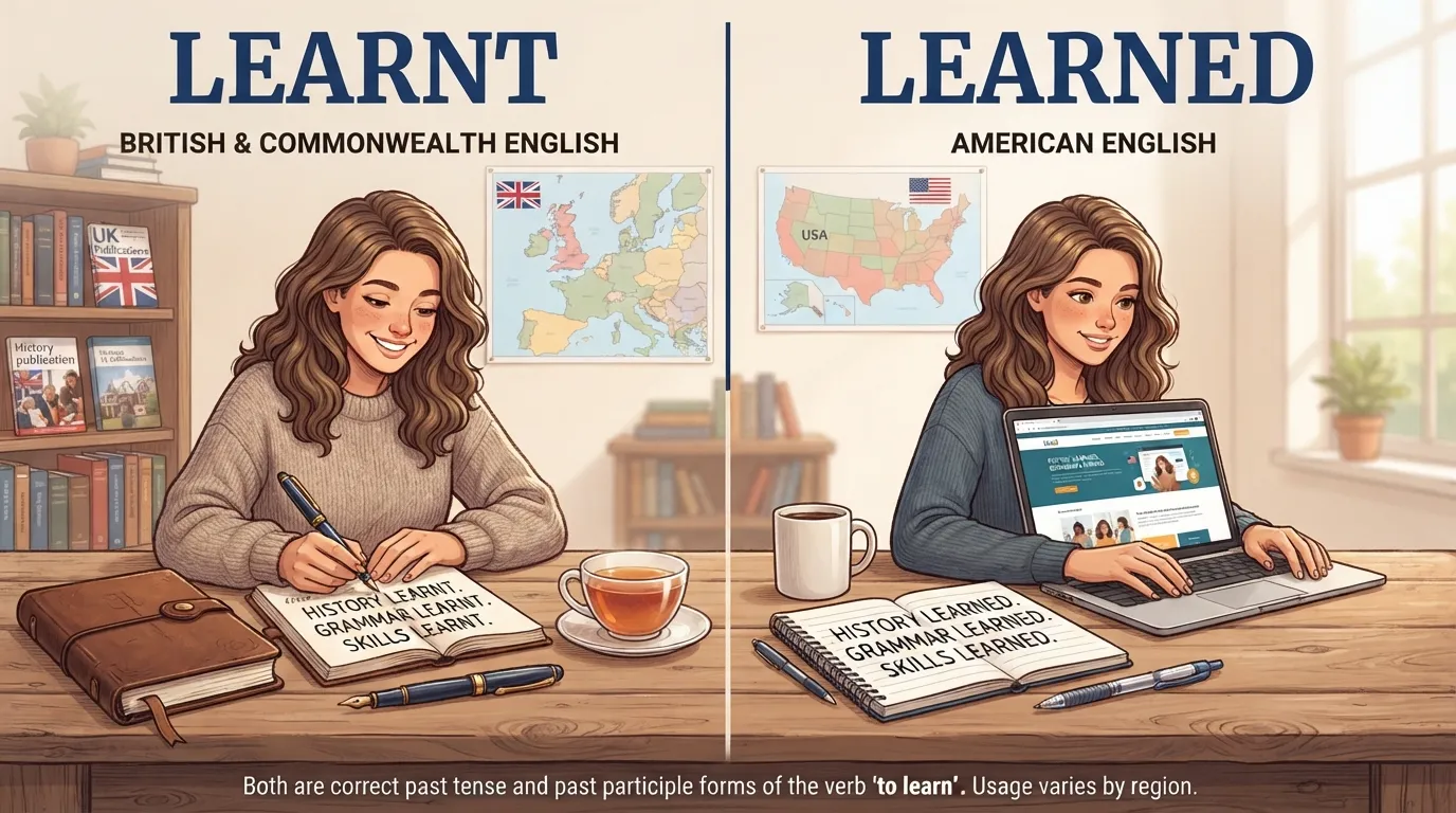 Learnt vs Learned