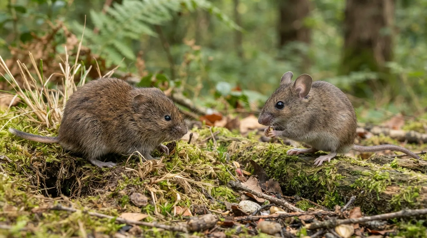 Vole vs Mouse
